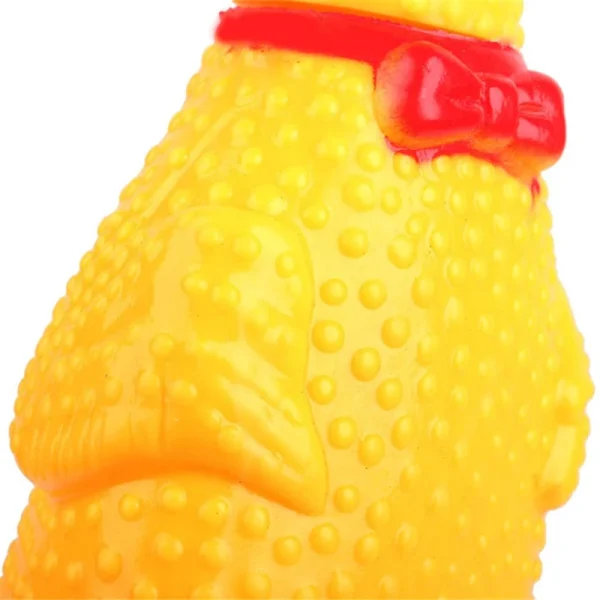Screaming chicken rubber texture