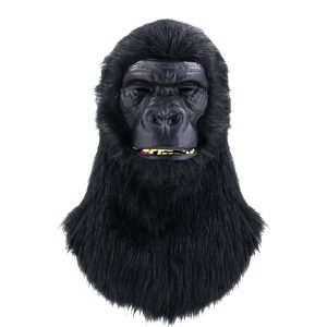 Realistic latex gorilla head mask