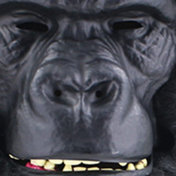 Realistic latex gorilla head mask