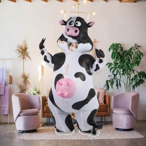 Inflatable Cow Costume