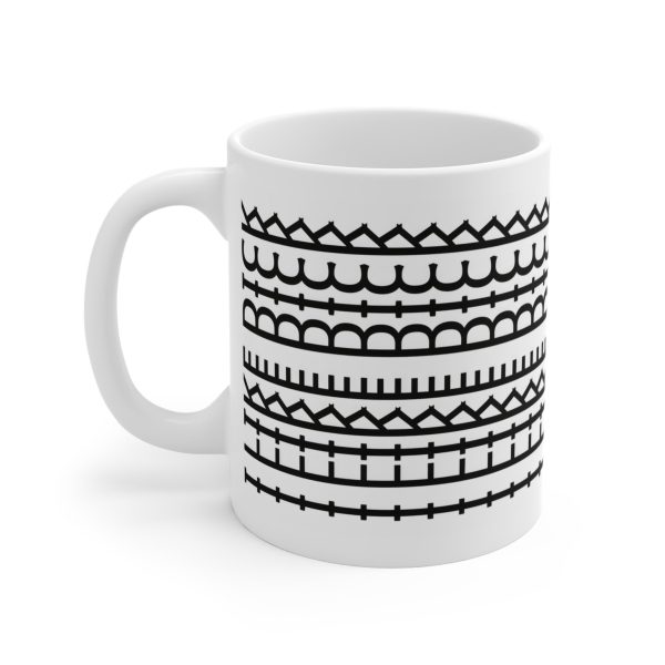 Hidden Message Mug – I Like Dick, pattern detail