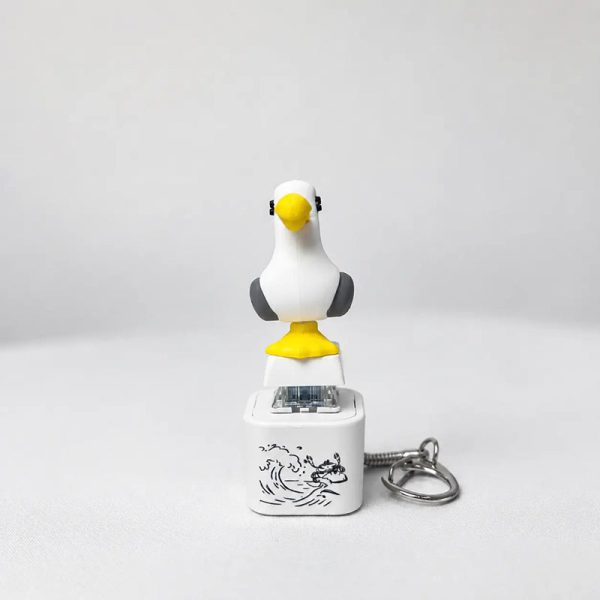 The seagull alarm keychain