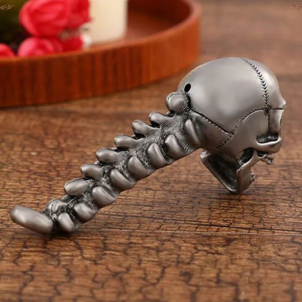 The spine handle of the skull opener