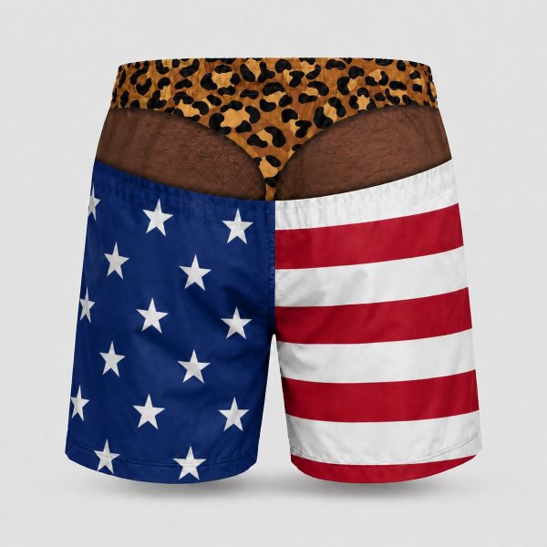 Cheeky Trunks – Stars & Stripes, deep tone
