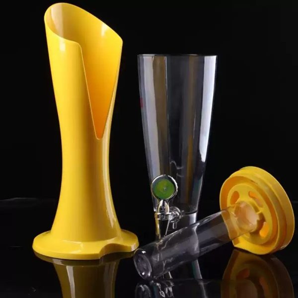 Beer cannon tower parts and ice tube
